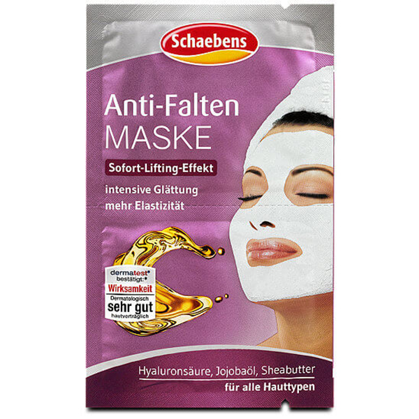 ماسک صورت شیبنس مدل anti falten حجم 12 میلی لیتر بسته 2 عددی